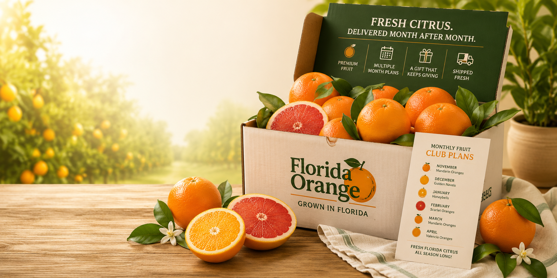 Monthly Fruit Club Plans