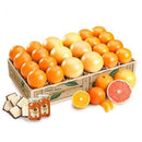 1 or 2 Fruit Trays - Navel Oranges, Tangerines, Ruby Red Grapefruit, two jars Marmalade, 8 oz. box Chocolate Coconut Patties